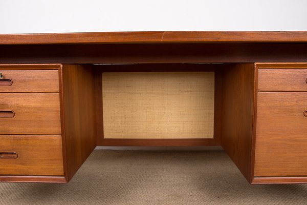 Danish Desk in Teak Model 206 by Arne Vodder for Sibast, 1960s-EMB-2026767