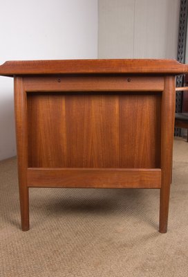 Danish Desk in Teak Model 206 by Arne Vodder for Sibast, 1960s-EMB-2026767