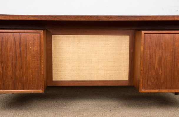 Danish Desk in Teak Model 206 by Arne Vodder for Sibast, 1960s-EMB-2026767