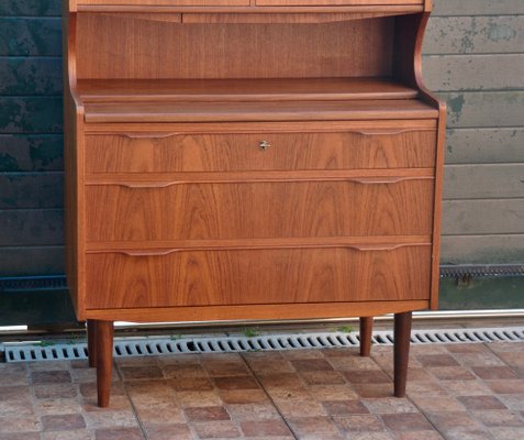 Danish Desktop in Teak with Mirror, 1960s-ROJ-1718571