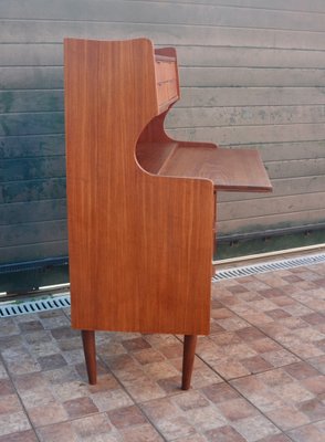 Danish Desktop in Teak with Mirror, 1960s-ROJ-1718571