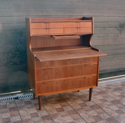 Danish Desktop in Teak with Mirror, 1960s-ROJ-1718571