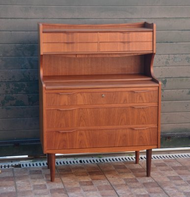 Danish Desktop in Teak with Mirror, 1960s-ROJ-1718571