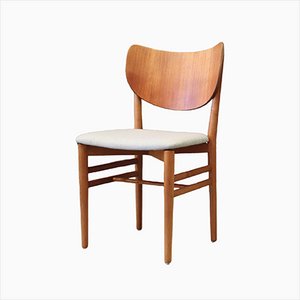 Danish Dining Chair in Teak and Oak by Nils & Eva Koppel for Slagelse Møbelværk, 1950s-BPJ-1424956