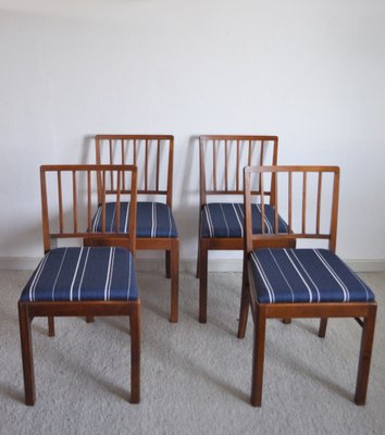 Danish Dining Chairs, 1940s, Set of 4-HPQ-1188065