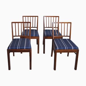 Danish Dining Chairs, 1940s, Set of 4-HPQ-1188065