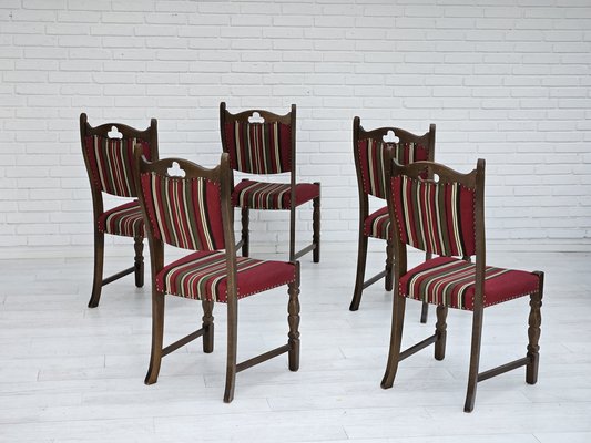 Danish Dining Chairs, 1960s, Set of 5-TMW-1762466