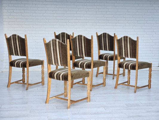 Danish Dining Chairs, 1970s, Set of 6-TMW-1763177