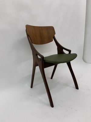 Danish Dining Chairs by Arne Hovmand Olsen, 1950s, Set of 3-BGP-1233943