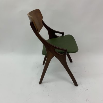 Danish Dining Chairs by Arne Hovmand Olsen, 1950s, Set of 3-BGP-1233943