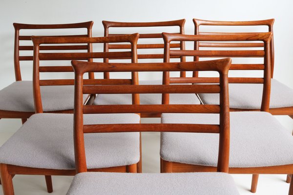 Danish Dining Chairs by Erling Torvits for Sorø Stolefabrik, 1950s, Set of 6-WIP-1729970