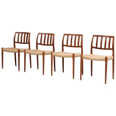 Danish Dining Chairs by Niels Otto Møller, 1960s, Set of 4-ITV-1299205