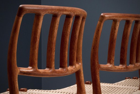 Danish Dining Chairs by Niels Otto Møller, 1960s, Set of 4-ITV-1299205