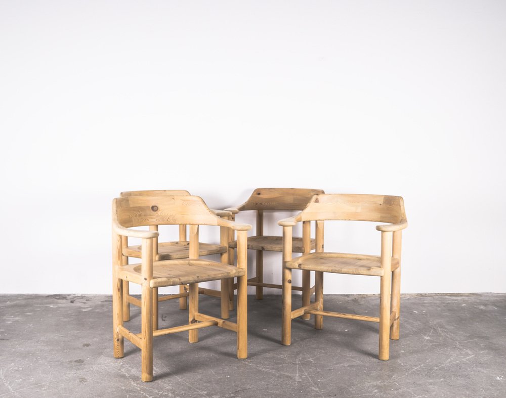 Danish Dining Chairs by Rainer Daumiller and Poultries Pedersen for Grammrode, 1990s, Set of 4