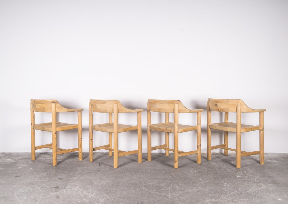 Danish Dining Chairs by Rainer Daumiller and Poultries Pedersen for Grammrode, 1990s, Set of 4