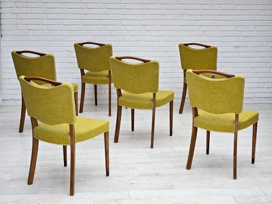 Danish Dining Chairs by Slagelse Møbelværk, 1970s, Set of 6-TMW-2016408