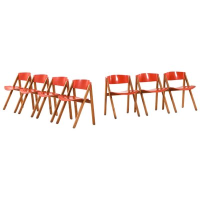 Danish Dining Chairs by Victor Bernt for Søren Willadsen Møbelfabrik, Set of 7-SC-1183625