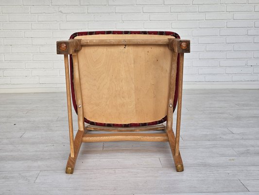 Danish Dining Chairs in Furniture Wool, 1970s, Set of 6-TMW-1763353