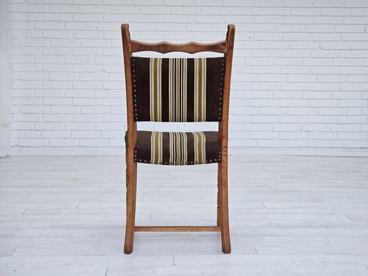 Danish Dining Chairs in Oak Wood, 1970s, Set of 6-TMW-1763267