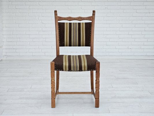 Danish Dining Chairs in Oak Wood, 1970s, Set of 6-TMW-1763267