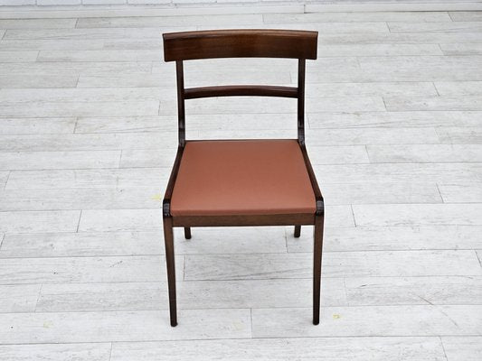 Danish Dining Chairs in Teak and Leather from Ørum Møbelfabrik, 1960s-1970s, Set of 6-TMW-1783598