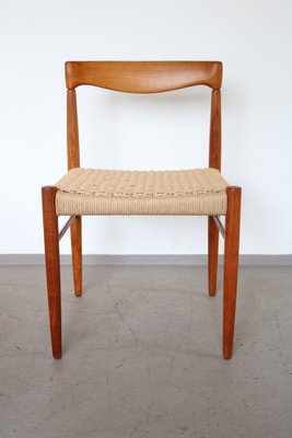 Danish Dining Chairs in Teak by H.W.. Klein for Bramin, 1960s, Set of 4-FUP-1377325