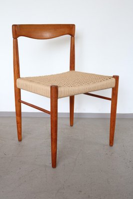 Danish Dining Chairs in Teak by H.W.. Klein for Bramin, 1960s, Set of 4-FUP-1377325