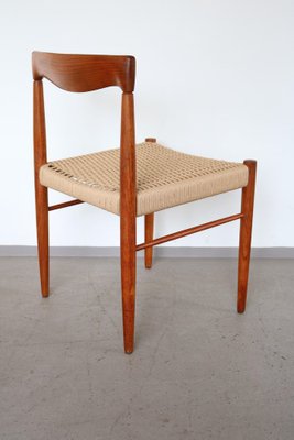 Danish Dining Chairs in Teak by H.W.. Klein for Bramin, 1960s, Set of 4-FUP-1377325