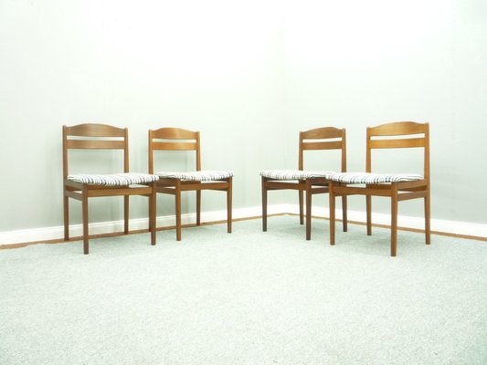 Danish Dining Chairs in Teak from Boltinge Møbelfabrik, 1960s, Set of 4-UG-1294776