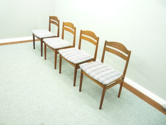 Danish Dining Chairs in Teak from Boltinge Møbelfabrik, 1960s, Set of 4-UG-1294776