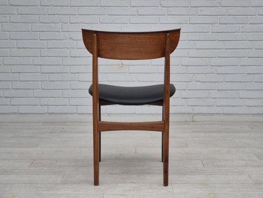 Danish Dining Chairs in Teak Wood, 1960s, Set of 5-TMW-2028164