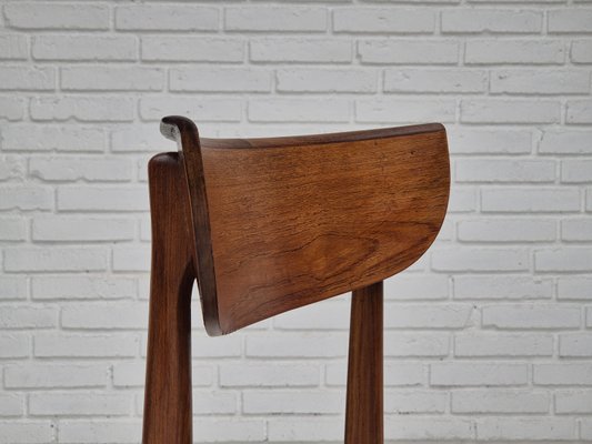 Danish Dining Chairs in Teak Wood, 1960s, Set of 5-TMW-2028164