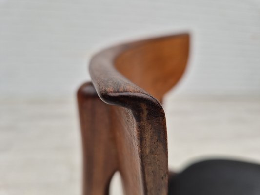 Danish Dining Chairs in Teak Wood, 1960s, Set of 5-TMW-2028164