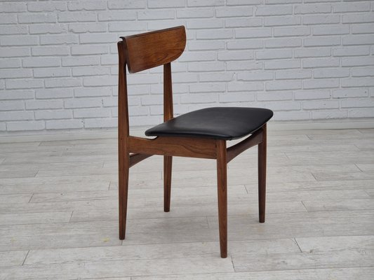 Danish Dining Chairs in Teak Wood, 1960s, Set of 5-TMW-2028164