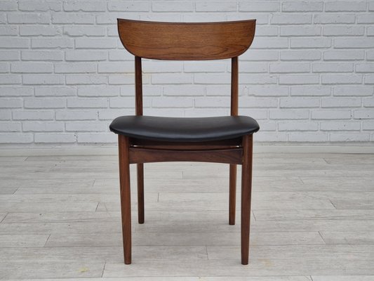 Danish Dining Chairs in Teak Wood, 1960s, Set of 5-TMW-2028164