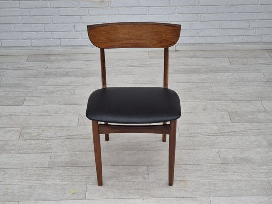 Danish Dining Chairs in Teak Wood, 1960s, Set of 5-TMW-2028164