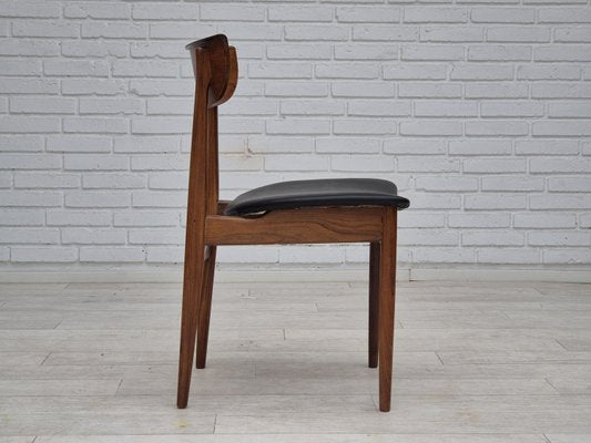 Danish Dining Chairs in Teak Wood, 1960s, Set of 5-TMW-2028164