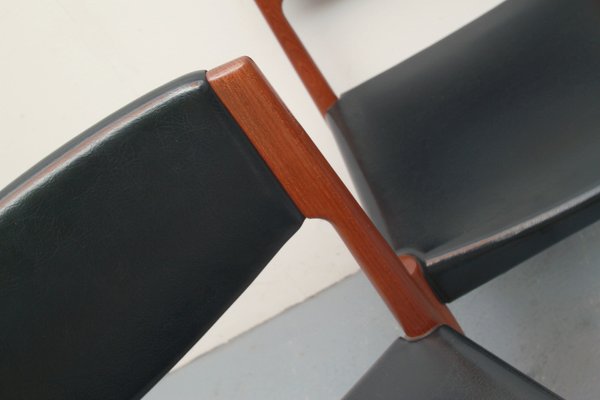 Danish Dining Room Chairs in Teak, 1965, Set of 4-PF-1387873