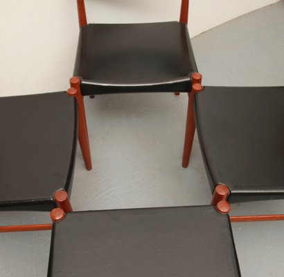 Danish Dining Room Chairs in Teak, 1965, Set of 4-PF-1387873