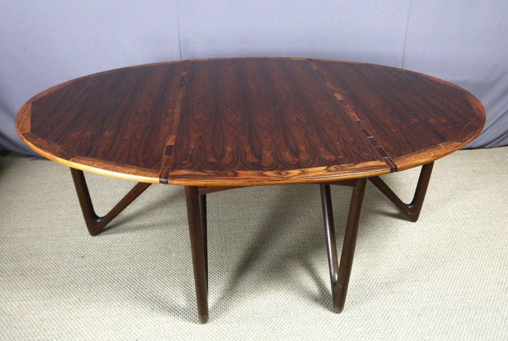 Danish Dining Table by Kurt Ostervig, 1960