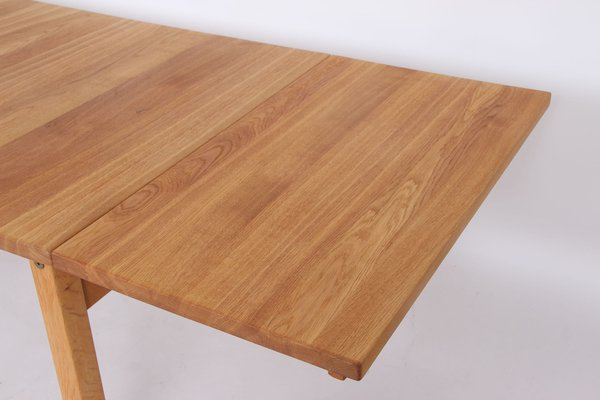 Danish Dining Table in Oak, 1980s-DQ-1800203