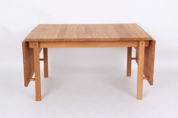 Danish Dining Table in Oak, 1980s-DQ-1800203