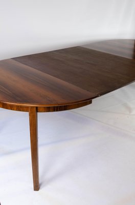 Danish Dining Table in Rosewood with Extension Plates, 1960s-UY-952742