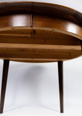 Danish Dining Table in Rosewood with Extension Plates, 1960s-UY-952744