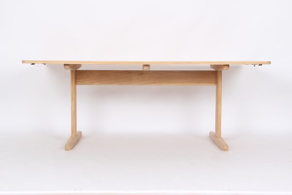 Danish Dining Table in Solid Soap-Treated Oak-DQ-1424987