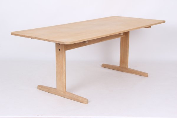 Danish Dining Table in Solid Soap-Treated Oak-DQ-1424987