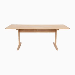 Danish Dining Table in Solid Soap-Treated Oak-DQ-1424987