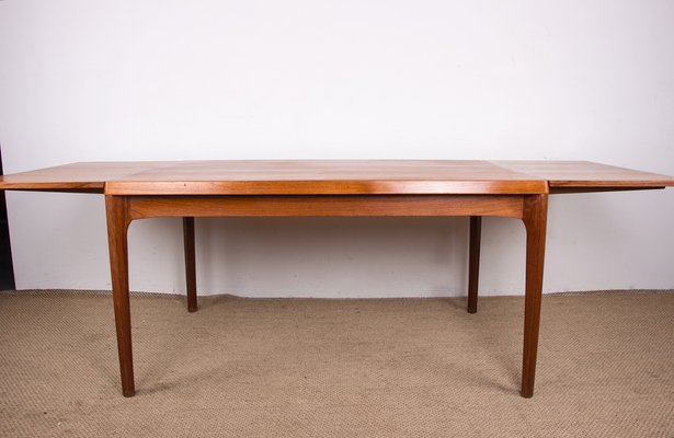 Danish Dining Table in Teak by Henning Kjaernulf for Vejle Stole, 1960s-EMB-1806362