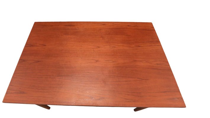 Danish Dining Table in Teak with Double Pull-Out Tops, 1960s-BPJ-1789284