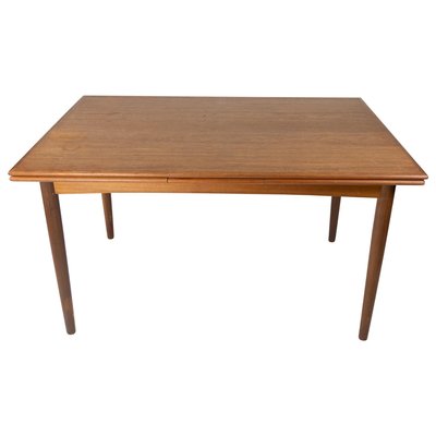 Danish Dining Table in Teak with Extensions, 1960s-UY-852219